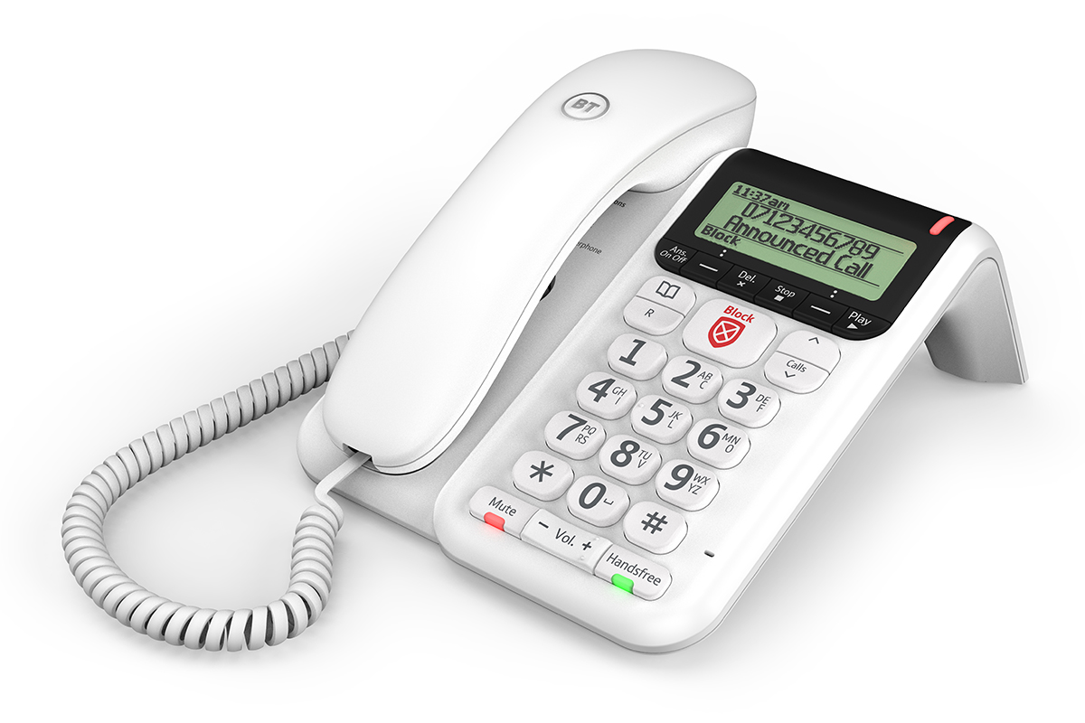 BT Decor 2600 corded phone